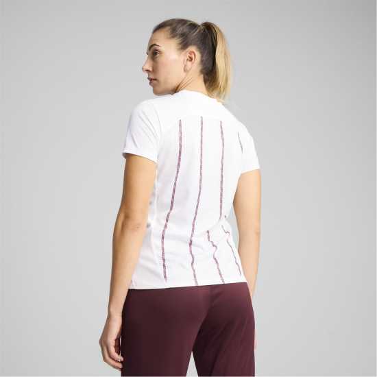Puma Manchester City Pre Match Short Sleeve Shirt 2024 2025 Womens Бяло/Яспер Всички Пума Футбол