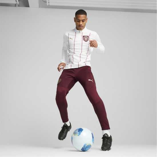 Puma Manchester City Pre Match Quarter Zip Drill Top Adults  Мъжки горнища с цип