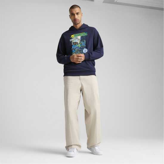 Puma Manchester City Ftblnrgy+ Hoodie Adults Puma Manchester City Ftblnrgy+ Hoodie Adults