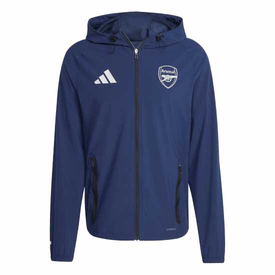 Футболни тренировъчни якета Adidas Дълго Мъжко Яке Arsenal Vis Tech Travel Jacket Mens Adidas Дълго Мъжко Яке Arsenal Vis Tech Travel Jacket Mens Футболни тренировъчни якета
