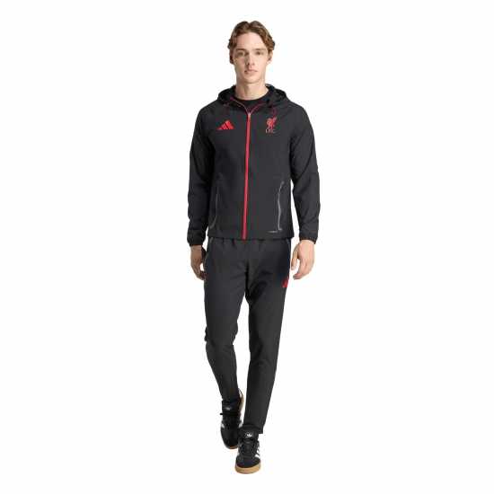 Adidas Liverpool Travel Tracksuit Jacket 2025 2026 Adults Adidas Liverpool Travel Tracksuit Jacket 2025 2026 Adults