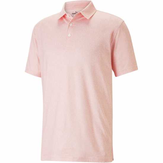Puma Мъжка Блуза С Яка Cloudspun Primary Polo Shirt Mens Фламинго Пин Дрехи за голф