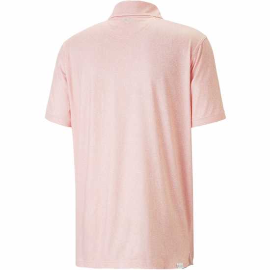 Puma Мъжка Блуза С Яка Cloudspun Primary Polo Shirt Mens Фламинго Пин Дрехи за голф