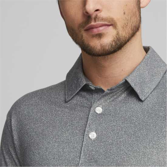 Puma Мъжка Блуза С Яка Cloudspun Primary Polo Shirt Mens Високо построение Дрехи за голф