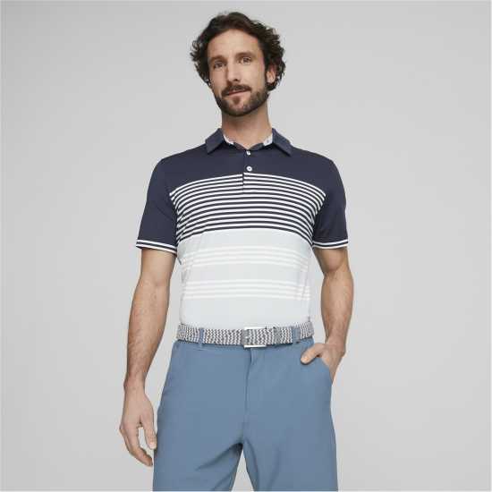 Дрехи за голф Puma Мъжка Блуза С Яка Mattr Track Polo Shirt Mens Puma Мъжка Блуза С Яка Mattr Track Polo Shirt Mens Дрехи за голф