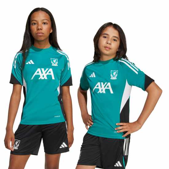 Adidas Liverpool European Training Shirt 2025 2026 Juniors  