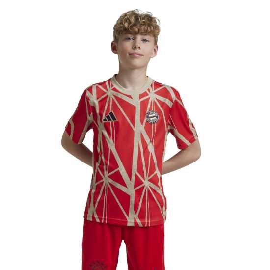 Adidas Bayern Munich Pre Match Shirt 2024 2025 Juniors Adidas Bayern Munich Pre Match Shirt 2024 2025 Juniors
