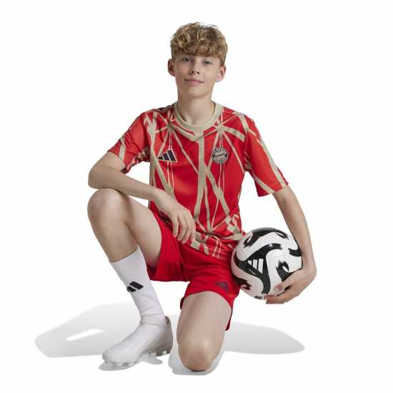 Adidas Bayern Munich Pre Match Shirt 2024 2025 Juniors Adidas Bayern Munich Pre Match Shirt 2024 2025 Juniors
