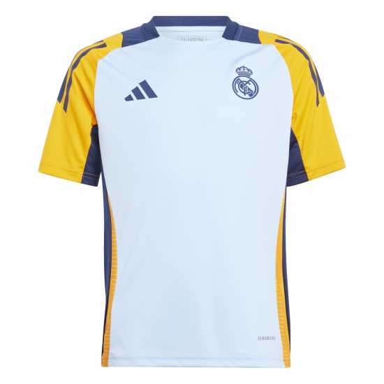 Adidas Real Madrid Tiro 24 Training Shirt 2024 2025 Juniors Adidas Real Madrid Tiro 24 Training Shirt 2024 2025 Juniors