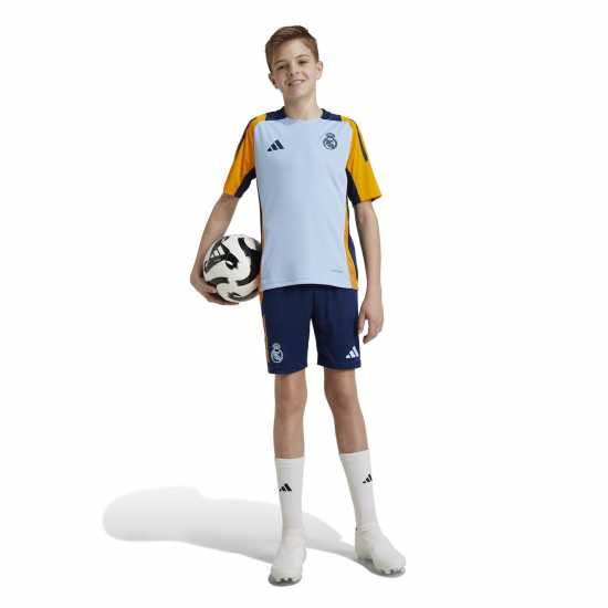 Adidas Real Madrid Tiro 24 Training Shirt 2024 2025 Juniors Adidas Real Madrid Tiro 24 Training Shirt 2024 2025 Juniors