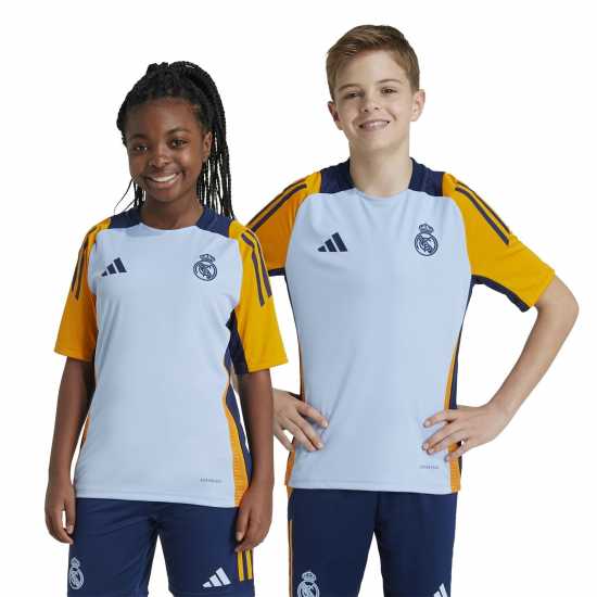 Adidas Real Madrid Tiro 24 Training Shirt 2024 2025 Juniors Adidas Real Madrid Tiro 24 Training Shirt 2024 2025 Juniors