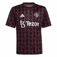 Adidas Manchester United Pre Match Shirt 2024 2025 Juniors  