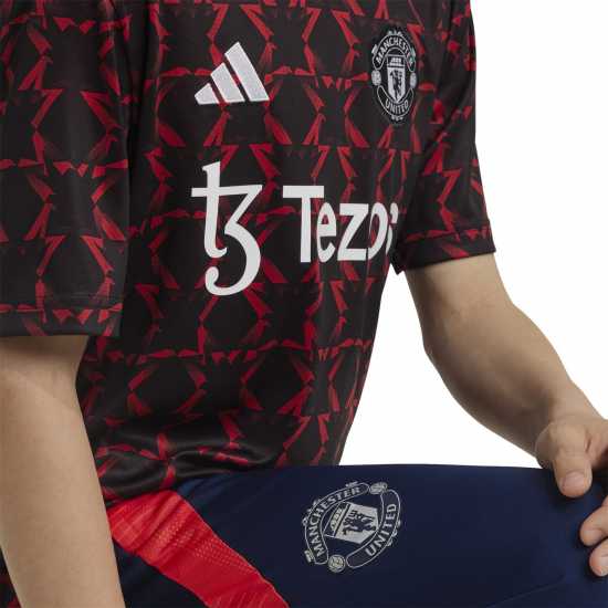 Adidas Manchester United Pre Match Shirt 2024 2025 Juniors  