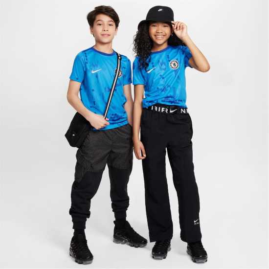 Nike Chelsea Home Pre Match Shirt 2024 2025 Juniors  