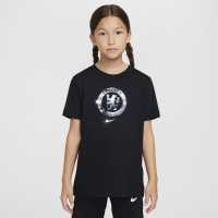 Nike Chelsea Crest T-Shirt 2024 2025 Juniors  
