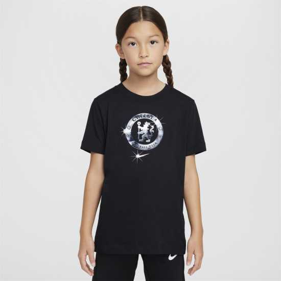 Nike Chelsea Crest T-Shirt 2024 2025 Juniors  