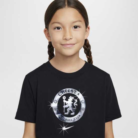 Nike Chelsea Crest T-Shirt 2024 2025 Juniors  