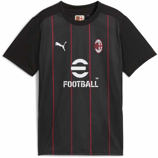 Puma Ac Milan Prematch Shirt 2024 2025 Juniors  