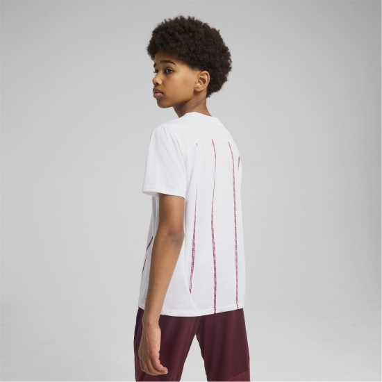 Puma Manchester City Pre Match Short Sleeve Shirt Juniors  