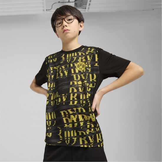 Puma Borussia Dortmund Pre Match Shirt Juniors Puma Borussia Dortmund Pre Match Shirt Juniors