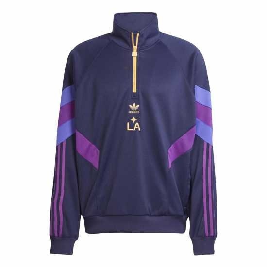 Adidas Мъжка Блуза Обло Деколте Galaxy Originals Half-Zip Crew Sweatshirt Mens  