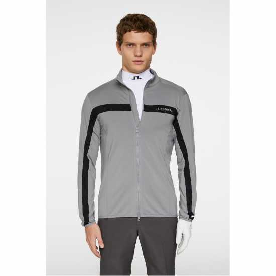 J Lindeberg Golf Jarvis Midlayer Sn53 Night Owl Дрехи за голф