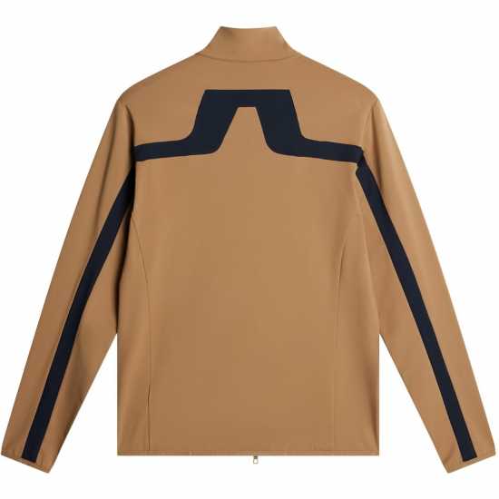 J Lindeberg Golf Jarvis Midlayer Sn53 Tigers Eye Дрехи за голф