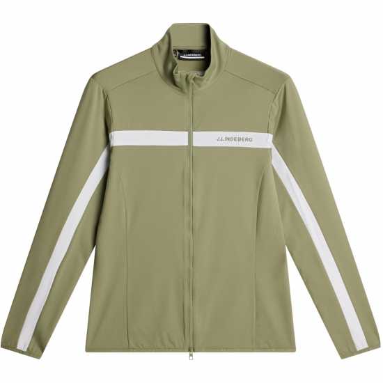 Дрехи за голф J Lindeberg Golf Jarvis Midlayer Sn53 Oil Green J Lindeberg Golf Jarvis Midlayer Sn53 Oil Green Дрехи за голф