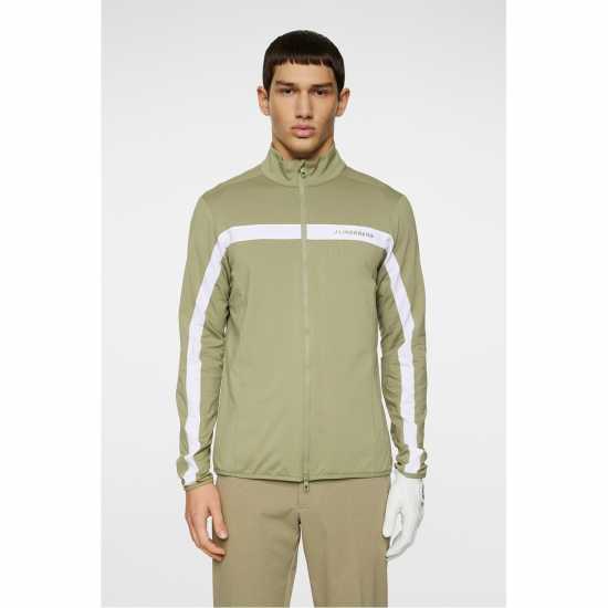 Дрехи за голф J Lindeberg Golf Jarvis Midlayer Sn53 Oil Green J Lindeberg Golf Jarvis Midlayer Sn53 Oil Green Дрехи за голф