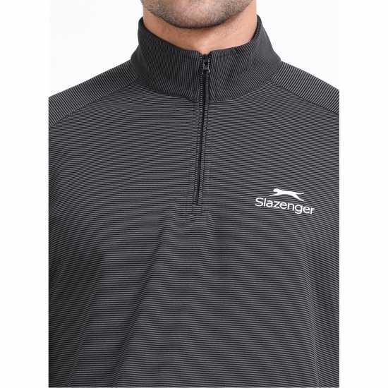 Slazenger Hybrid Quarter Zip Sweatshirt - Mens  Дрехи за голф