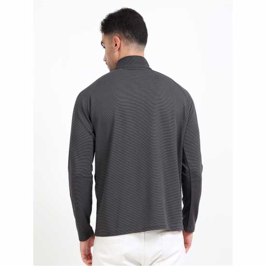 Slazenger Hybrid Quarter Zip Sweatshirt - Mens  Дрехи за голф