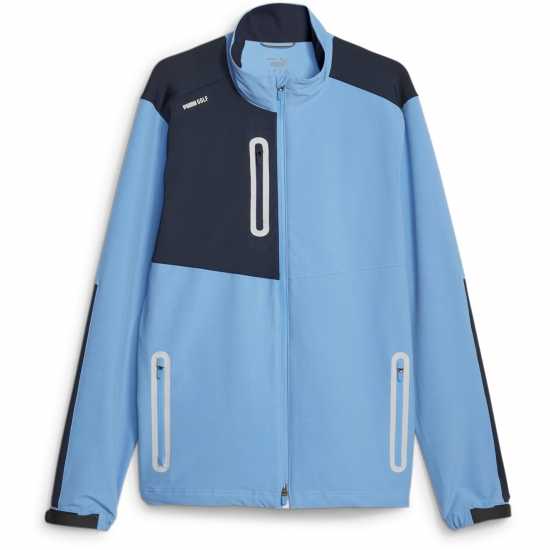 Puma Nordic Dwr Jacket Golf Mens Синьо/Морско синьо Дрехи за голф