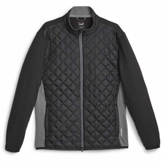 Дрехи за голф Puma Ватирано Яке Frost Quilted Jacket Golf Mens Черно Пума Puma Ватирано Яке Frost Quilted Jacket Golf Mens Черно Пума Дрехи за голф