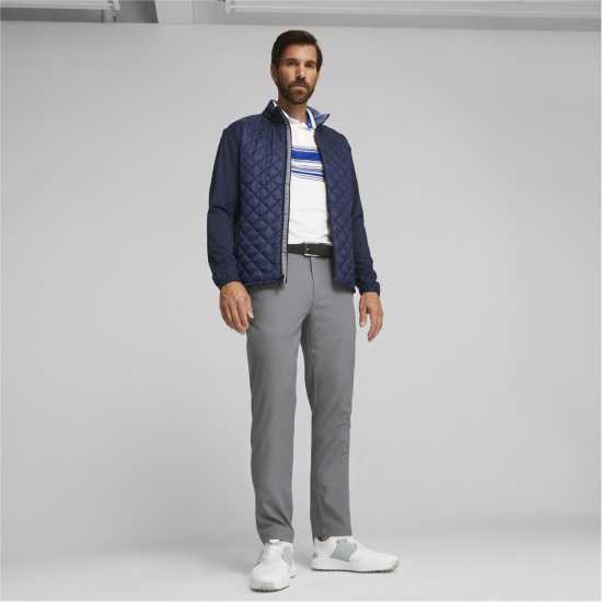 Дрехи за голф Puma Ватирано Яке Frost Quilted Jacket Golf Mens Puma Ватирано Яке Frost Quilted Jacket Golf Mens Дрехи за голф