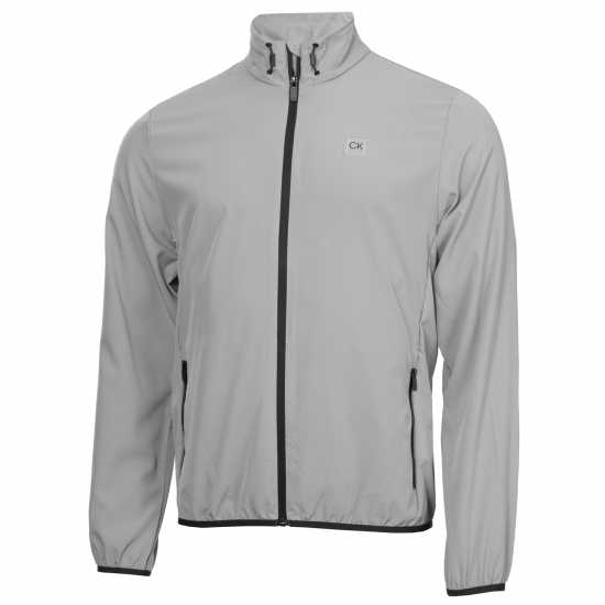 Calvin Klein Golf Men's Performance Golf Jacket Silver 