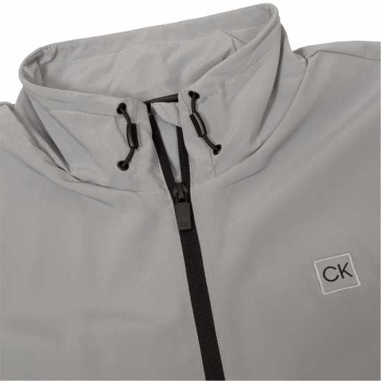 Calvin Klein Golf Men's Performance Golf Jacket Silver 