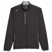Puma Шел Яке Channel Softshell Jacket Golf Mens Черно/Енергия Дрехи за голф