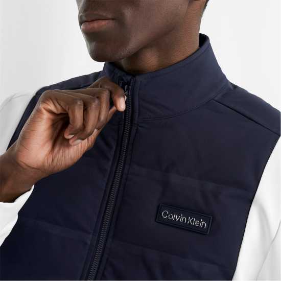 Calvin Klein Golf Men's Performance Golf Jacket White Calvin Klein Golf Men's Performance Golf Jacket White