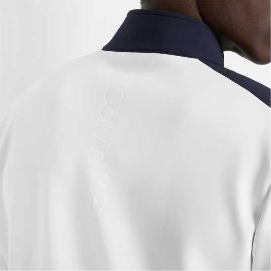 Calvin Klein Golf Men's Performance Golf Jacket White Calvin Klein Golf Men's Performance Golf Jacket White
