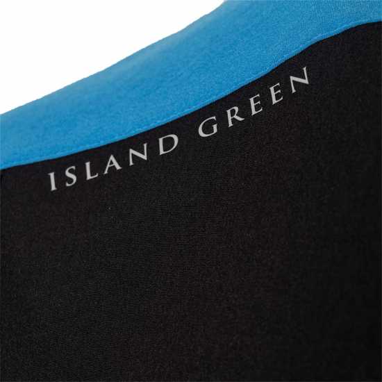 Island Green Golf Short Sleeve Ultra Light Windstopper Top Mens Black Мъжки грейки