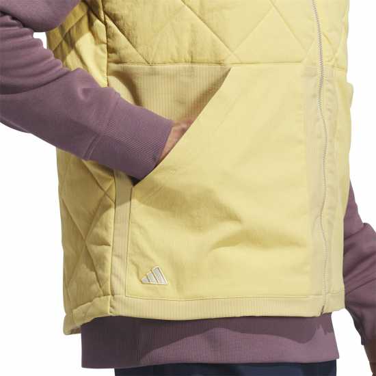 Adidas Go-To Quilted Dwr Full Zip Vest Mens  Дрехи за голф