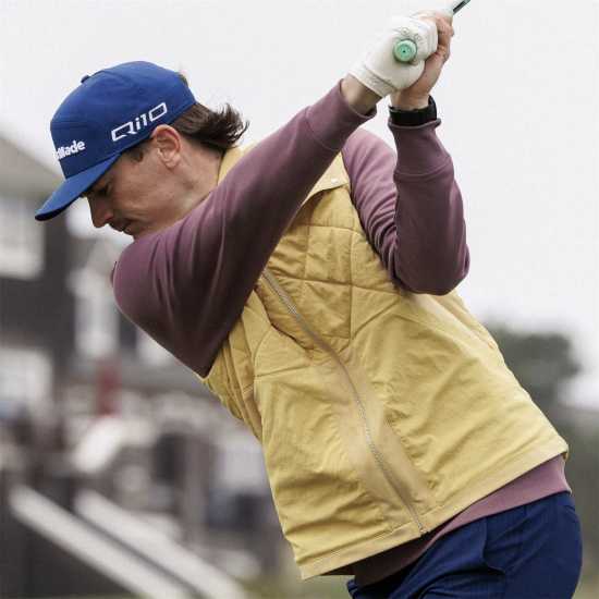 Adidas Go-To Quilted Dwr Full Zip Vest Mens  Дрехи за голф