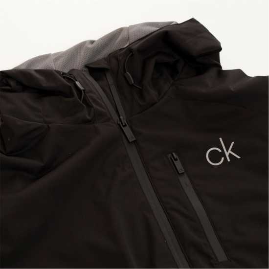Calvin Klein Golf Hood Jacket Черно Мъжки грейки