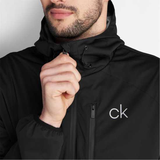 Calvin Klein Golf Hood Jacket Черно Мъжки грейки