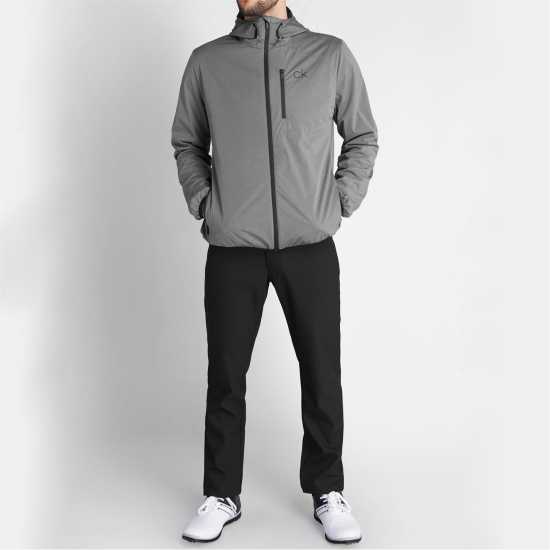 Calvin Klein Golf Hood Jacket Grey Marl Мъжки грейки