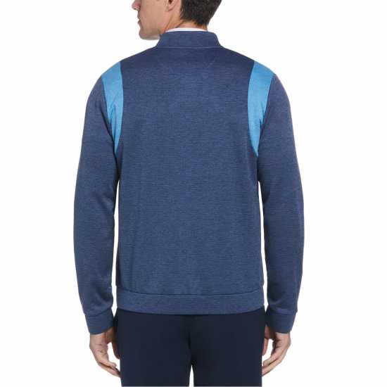 Original Penguin Golf Full Zip  Bomb Sn99 Черна Ирис Дрехи за голф