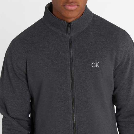 Calvin Klein Golf Zip Jacket Charcoal Marl Мъжки грейки