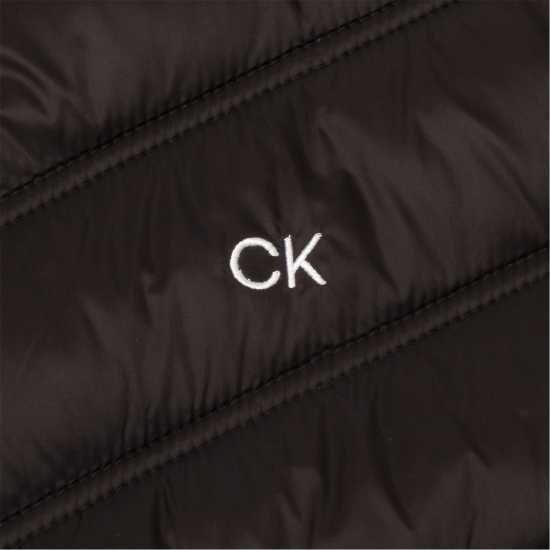 Хибридно Яке Calvin Klein Golf Golf Frontera Hybrid Jacket Black Мъжки грейки