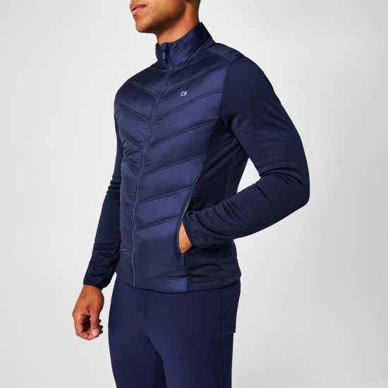 Голф Яке Calvin Klein Golf Men's Frontera Hybrid Long Sleeve Performance Golf Jacket  