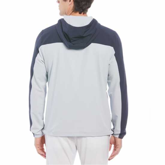 Original Penguin Golf Quarter Zip Jkt Sn99 Черно Ирис/Круша Дрехи за голф